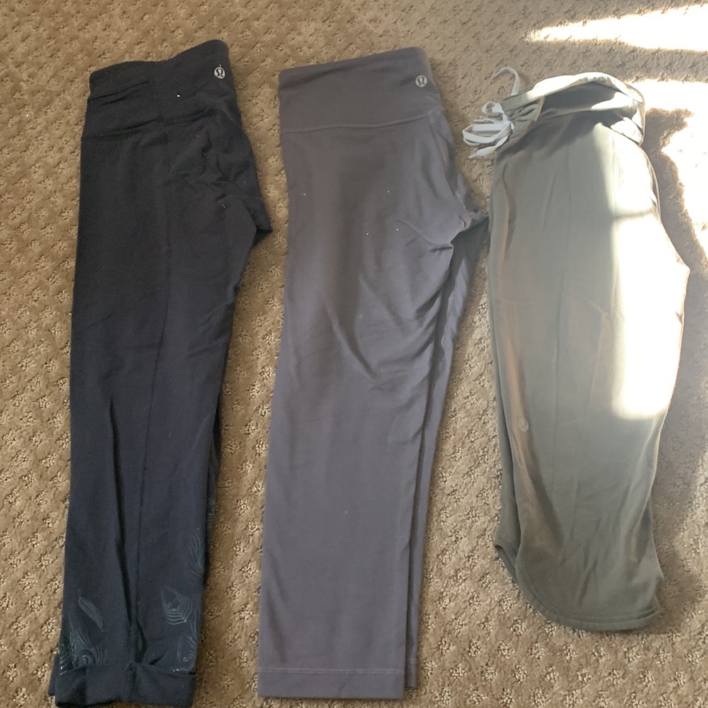 Lululemon legging bundle XS